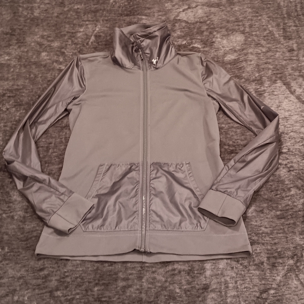 Under Armour Charcoal Track Jacket Women's Size: S